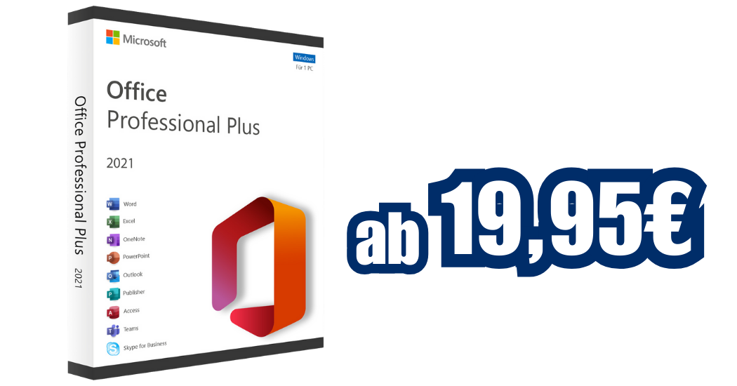Microsoft Office 2021 Professional Plus Angebot